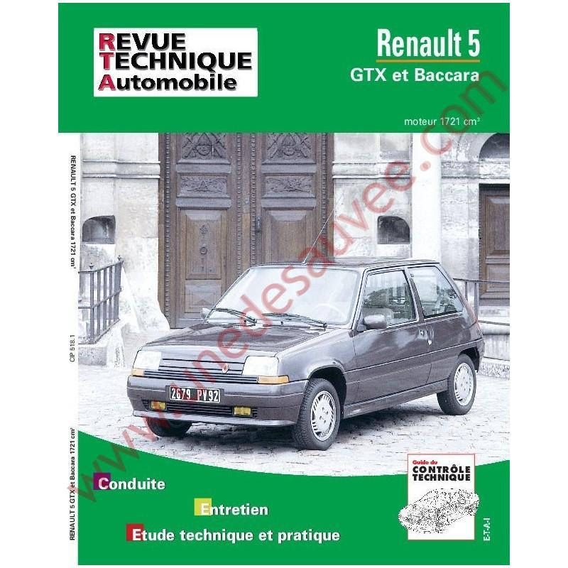REVUE TECHNIQUE AUTOMOBILE RTA RENAULT 21 - Une de Sauvée
