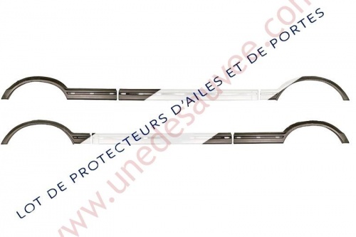 Extension aile Gris ouragan Peugeot 205 GTI protecteurs ailes